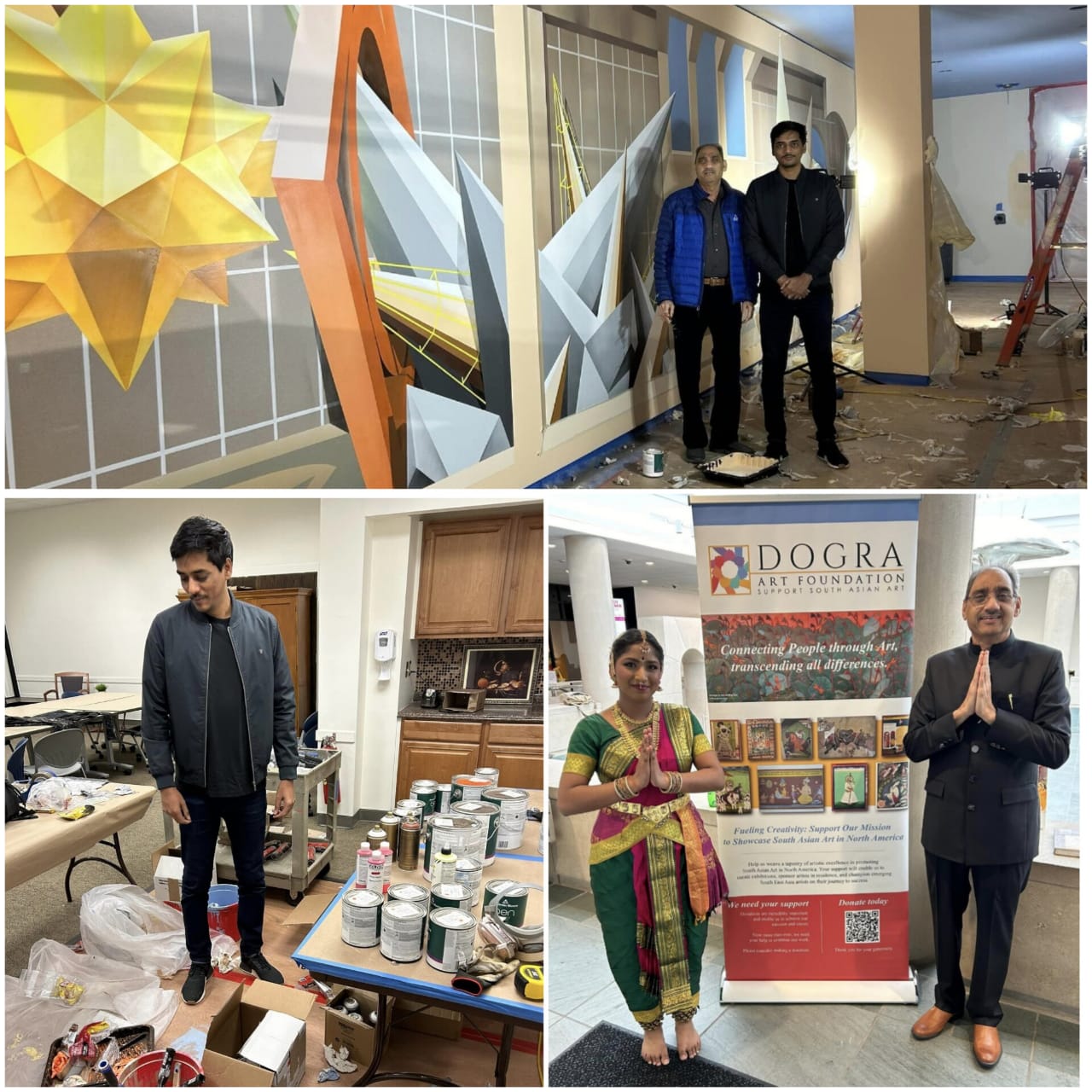 The Hulbert Mural Project, co-sponsored by the Dogra Art Foundation and the Memorial Art Gallery of the University of Rochester