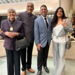 Nalini Dogra, Dr. Vikram Dogra, Senator Jeremy Cooney, Dr. Sujatha Ramanujan