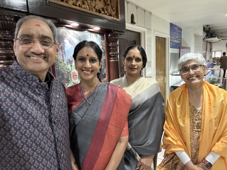 Dr. Vikram Dogra, Ranjani, Gayatri and Nalini Dogra