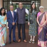 Mrs. Monalisa Pradhan, Shri Binaya Pradhan ji, Dr. Vikram Dogra, Sarah Jesse, Nalini Dogra