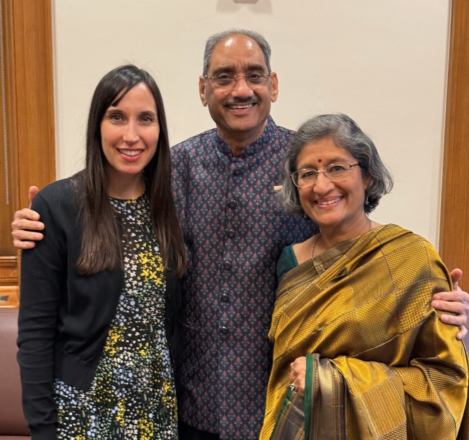 Sarah Jesse, Dr. Vikram Dogra, Pavithra Muddaya