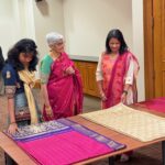 Handwoven sarees