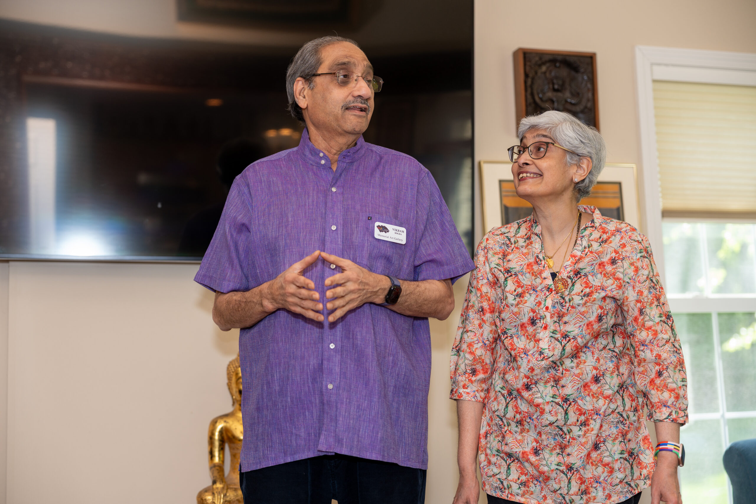 Dr. Vikram and Nalini Dogra